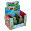 Christmas tree water game 72-pack (4 Inch) bulk, overhead view of tree water game