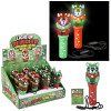 Christmas Light-Up Xmas Reindeer Mini Spinning Wand Necklaces 4.75" Each