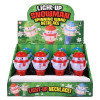 Christmas Light-Up Snowman Mini Spinning Wand Necklaces Wholesale Case of 144 - View 9