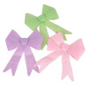 Decorative bow 144-pack 8.5 x 11 inches assorted primary front view