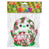 Holiday Penguin bubble poppers 144-pack (6") assortment view of various penguin shaped poppers