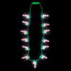 Christmas Light-Up Candy Cane Necklaces Wholesale Case of 48