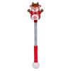 Christmas Light-Up Reindeer Magic Ball Wand Toy Mix 21" Each