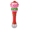Light-Up Christmas Axolotl Bubble Wand Toys Bulk Party Favors