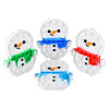 Christmas Snowman Bubble Popper Toys Bulk 144 Pieces