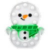 Christmas Snowman Bubble Popper Toys Bulk Carnival Prizes