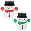Christmas Snowman Stretchy Hand Puppet Toys Bulk 96 Pieces