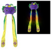 Mardi Gras Light-Up Axolotl Hoodie Scarf Plush Hats Bulk 24 Pieces