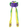 Mardi gras light-up axolotl hoodie scarf hat 35" 24 pcs bulk toy gifts.