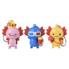Collectible axolotl keychains 1.5" 480 pcs bulk toy gifts 20 assorted styles group 5.