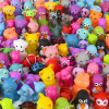Rubber animal mix 2" 1000 pcs bulk toy gifts.