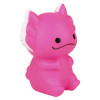 Rubber axolotl assortment 2" 500 pcs bulk toy gifts fuchsia.