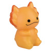 Rubber axolotl assortment 2" 500 pcs bulk toy gifts orange.