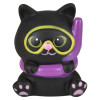 Rubber cat assortment 2" 500 pcs bulk toy gifts snorkeler.