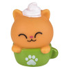 Rubber cat assortment 2" 500 pcs bulk toy gifts ice cream.