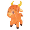 Highland cow inflatable 24" 144 pcs bulk toy gifts.