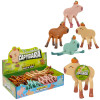 Bendable capybara 3.75" 288 pcs bulk toy gifts with inner display case.