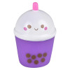 Rubber bubble tea assortment 2" 500 pcs bulk collectible toy gifts purple.