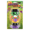 Halloween monster foam ball blaster 5.5" 36 pcs bulk toy gifts blister card.