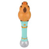 Light-up capybara bubble wand 13" 24 pcs bulk toy gifts front view.