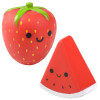 Rubber Fruit Collectible Toy Mix Wholesale Case of 500