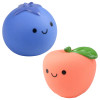 Rubber Fruit Collectible Toy Mix Bulk Party Favors
