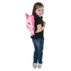 Axolotl plush mini backpack 11.5" x 14" 36 pcs bulk toy gifts in use.