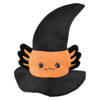 Light -up axolotl witch hat 3 assorted colors bulk 36 pcs black orange