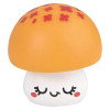 Rubber mushroom assortment 2" 500 pcs bulk assorted toy gifts orange.