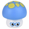 Rubber mushroom assortment 2" 500 pcs bulk assorted toy gifts blue.
