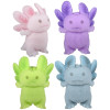 Small hatch and grow axolotl egg 2.5" 144 pcs bulk toy gifts 4 colors assorted.