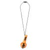 Jack o lantern light up spinning wand necklace 4.5" 144 pcs bulk toy gifts 3 assorted colors lanyard.