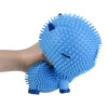 Capybara puffer assorted colors 6" 72 pcs bulk toy gifts blue squeezed.