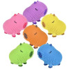 Capybara puffer assorted colors 6" 72 pcs bulk toy gifts 6 assorted colors.