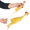 Rubber Stretch Chicken Toys Bulk 144 Pieces
