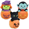 Halloween Popping Plush Pumpkins Bulk 72 Pieces