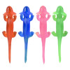 Sticky and stretchy axolotl 8" 144 pcs bulk toy gifts 4 assorted colors.