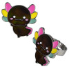 Axolotl mood ring 1" 288 pcs bulk toy gifts.
