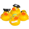 Rubber Duckies Pirate Theme – 576 Pieces Bulk, 2", 4 Pirate Styles