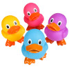 Rubber Duck Jumbo Toys – 72 Pieces Bulk, 5.75", 4 Bright Colors