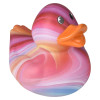 Rubber Duckies Swirl Jumbo – 48 Pieces Bulk, 6”, 4 Swirl Styles