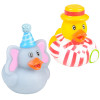 Rubber Duckies Carnival – 576 Pieces Bulk, 2", 4 Fun Fair Toy Styles