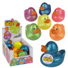 Jumbo Glitter Rubber Duckies 3.75" Each