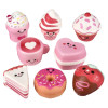 Valentine fun treats micro squish assortment bulk 288 pieces 2 inch eight assorted styles.