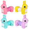 Easter bunny fidget spring bulk 108 pieces 4.7 inch 4 colors.
