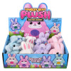 Squeezy bead plush Easter bunny bulk 72 pieces 3 inch box front