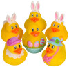 Easter rubber duckies bulk 576 pieces 2 inch 6 styles.