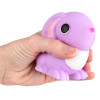 Squish and stretch Easter bunny bulk 96 pieces 3.25 inch 4 colors size