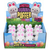 Easter bunny puffer bulk 144 pieces 3 to 3.5 inch box front