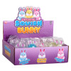 Squish sticky glitter Easter bunny bulk 144 pieces 2.5 inch 4 colors box right